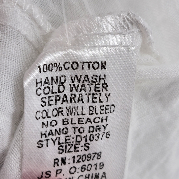 COPY - Luca And Grae Women's Sea Green Sing To Me Button Up Mini Dress - S - Picture 6 of 7